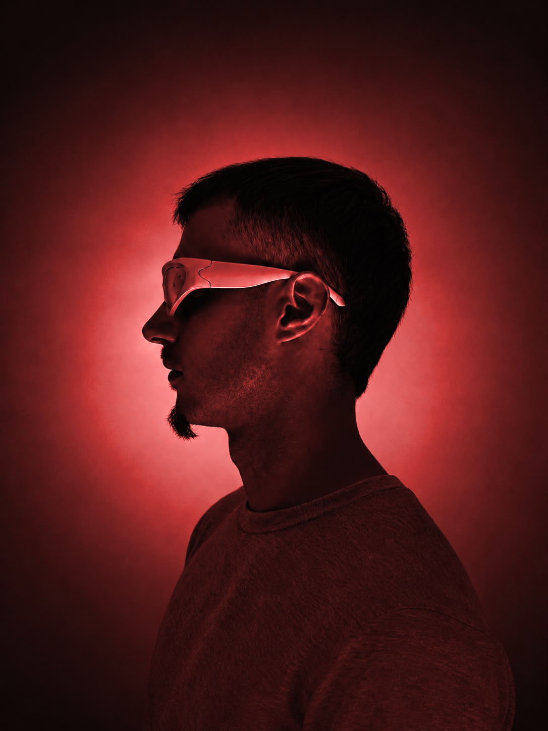 Mario Vinci – Portrait im roten Licht